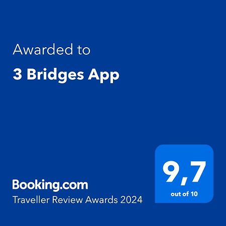Ferienwohnung 3 Bridges App Laibach Exterior foto