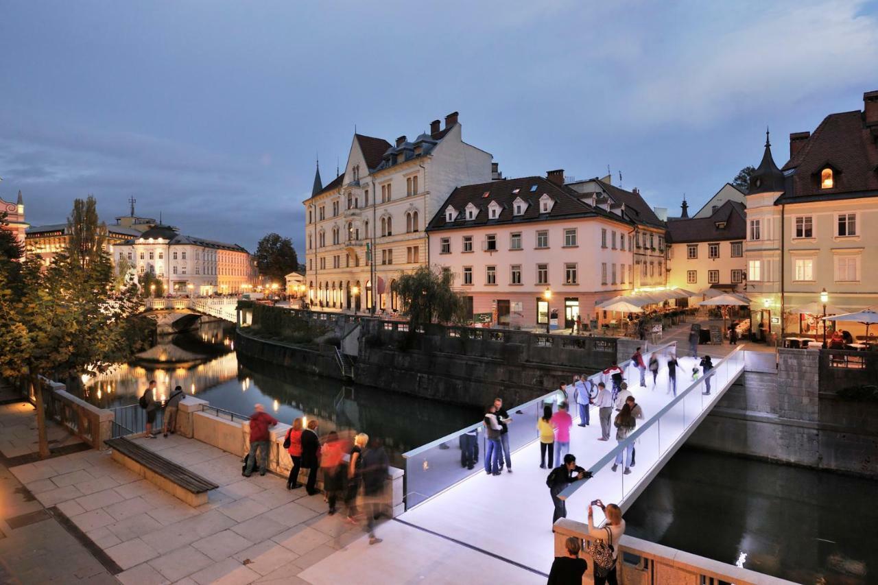 Ferienwohnung 3 Bridges App Laibach Exterior foto